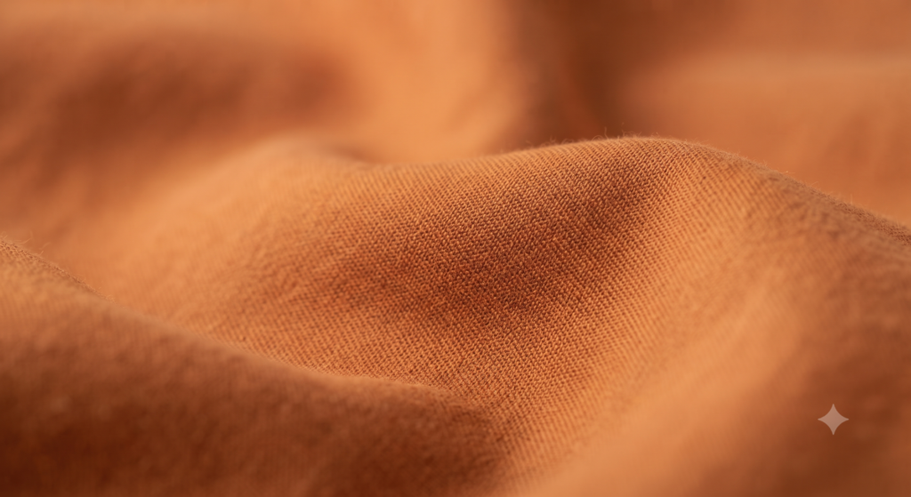 Breathable cotton fabric weave suited for hot weather